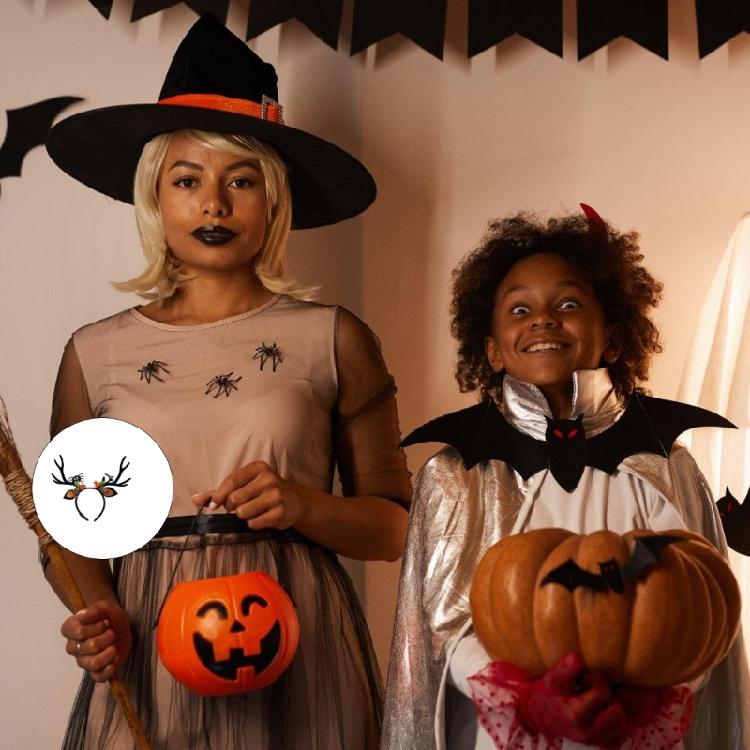 Kids Halloween Heaband Decorations Costume Party Accessories Lightweight Hairband Fashion Headpiece For Women