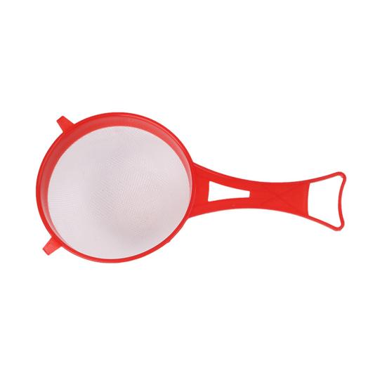 4Pcs Flour Colander Long Handle Safe Plastic Multi-function Food Flour Tea Strainer for Kitchen