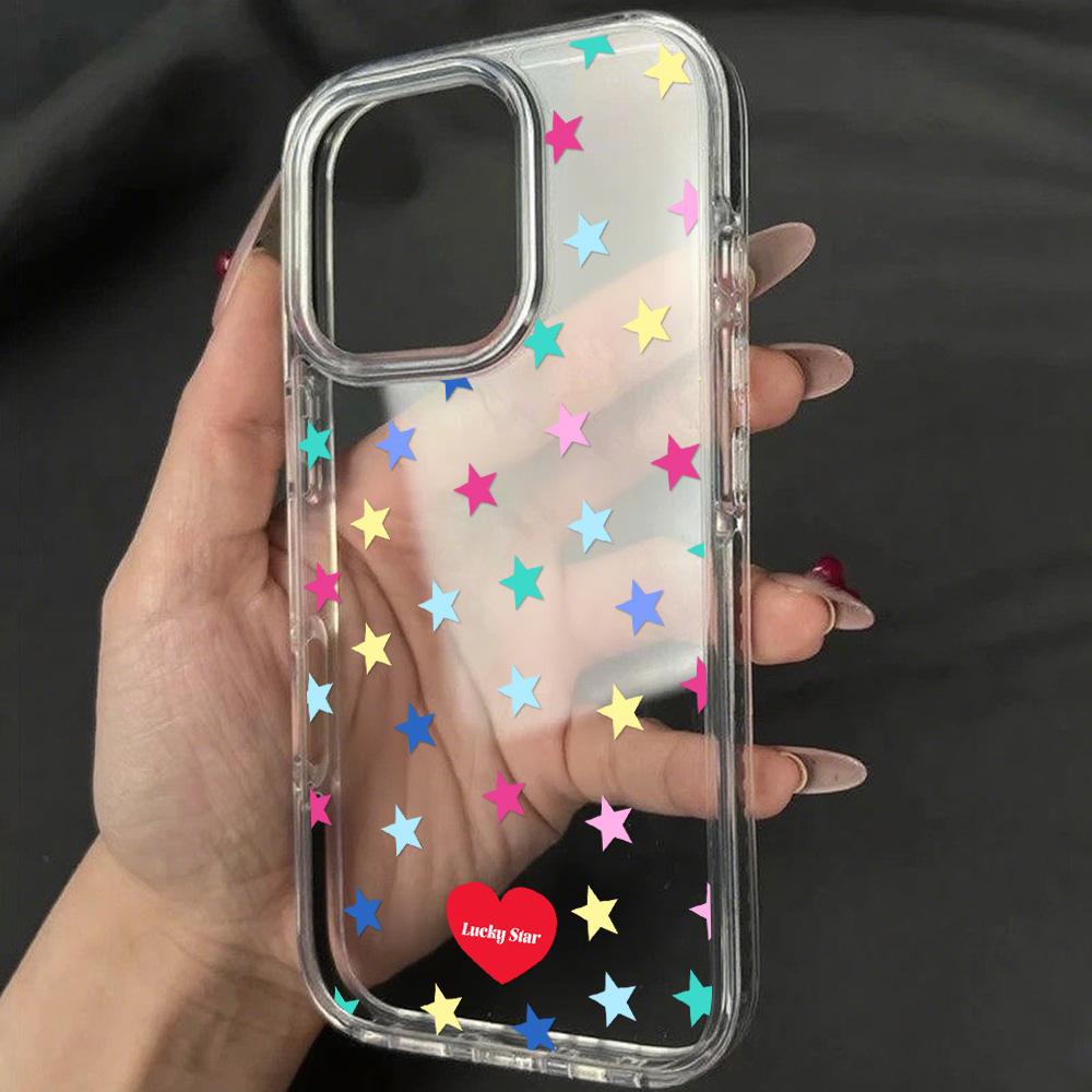 Acrylic Phone Case for iPhone 11 12 13 14 Pro 12 14 16 Pro Max for Samsung A16 A36 A56 S24 FE High-quality Painted Anti-fall Mobile Phone Case