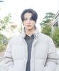 Basic House Daily Wellon Padded Jumper Light Gray Lzpj7101