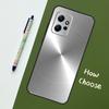 Steel Iron Metal Pattern Case For Xiaomi Redmi Note 12 11 10 9 Pro 12S 11S 10S 9S Back Cover For Redmi 12 9C 10C 12C