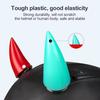 2Pcs Universal Glow Demons Horn Helmet Decoration for Night Riding Safety Personalized