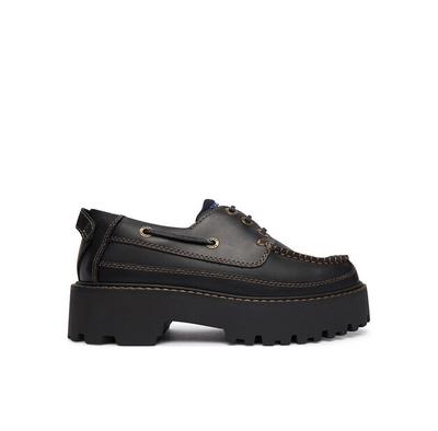 Archive '01 Boat Shoe Leather Half-Boots