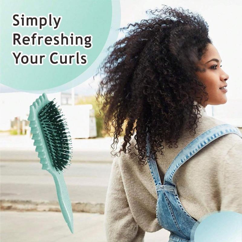 1 Packung Bounce Curl Definieren Styling Pinsel Kissen Kamm Haar Styling Pinsel Kopfhaut Massage Haar Pinsel