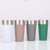 Beer Cup 304 Stainless Steel Double-Layer Vacuum Color Spray Outdoor Water Cup, Creative Car Cup