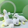 Internet Celebrity Big Goose Plush Keychain – Cute Cartoon White Goose Pendant Doll