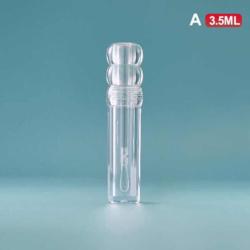 1Pcs 3ml/3.5ml Transparent Empty Lip Gloss Tube – Refillable Container for DIY Liquid Lipstick and Lip Glaze