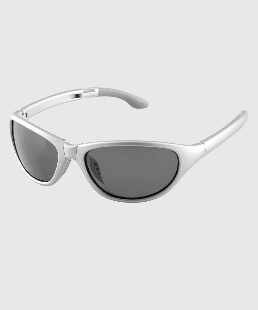 Tuditeo Tra Uv400 Gorpcore Foldable Lightweight Polarized Sunglasses C5 Photochromic Polarized Tint Silver