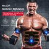 EMS Abdominal Muscle Stimulater USB Charging Electric Weight Loss Stickers Portable 6 Modes 10 Gears for Abdomen Arm Hip Leg