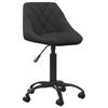 Day and Night - Day and Night Black Velvet Office Chair