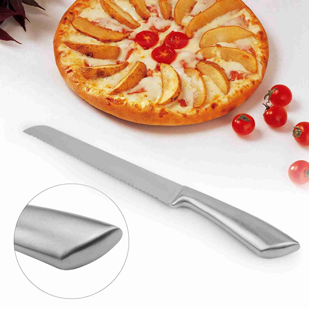 1Pc Baking Knife Bread Knife Stainless Cake Knife Cake Knife Stainless Steel Baking Knife Cake Bread Kitchen Cutter Hand Tools