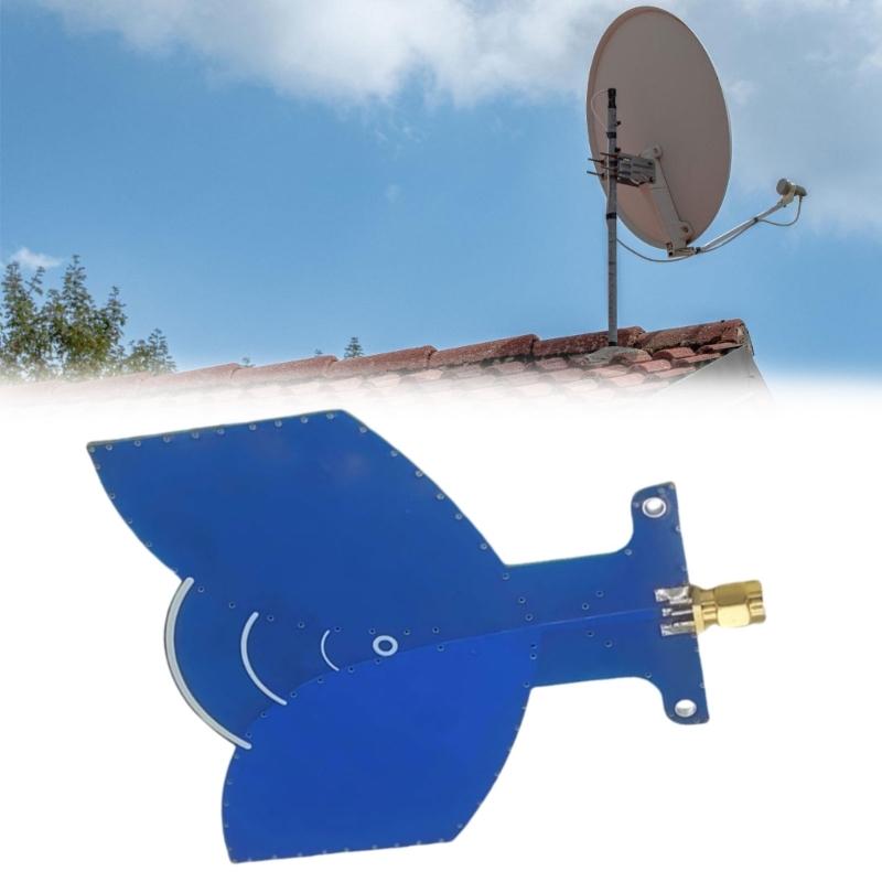 Black UWB Antennas 1.1GHz-9GHz Ultra Wideband Antennas High Gains Radio Transmit Receive Antennas