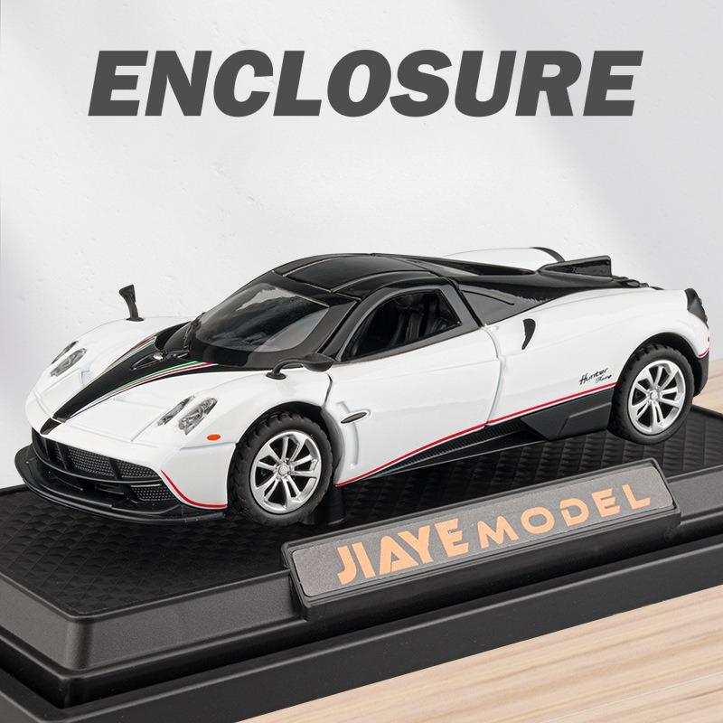 1:36 Pagani Huayra Dinastia Alloy Sports Car Model Diecast Metal Toy Car Model Sound Light Collection Children Gift F562