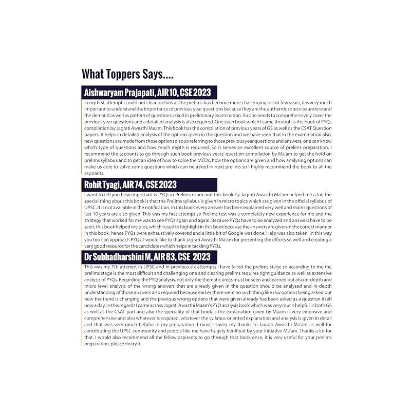 30 Previous Years UPSC Civil Services IAS Prelims Topicwise Solved Papers 1 & 2 (1995 2024)