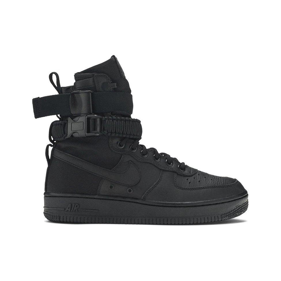 Nike SF Air Force 1 High Triple Black Femei 857872-002