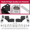 Motorcycle Docking Hardware Kit For Harley Touring Road King Street Road Electra Glide 1997-2008 Detachable Sissy Bar Solo Rack