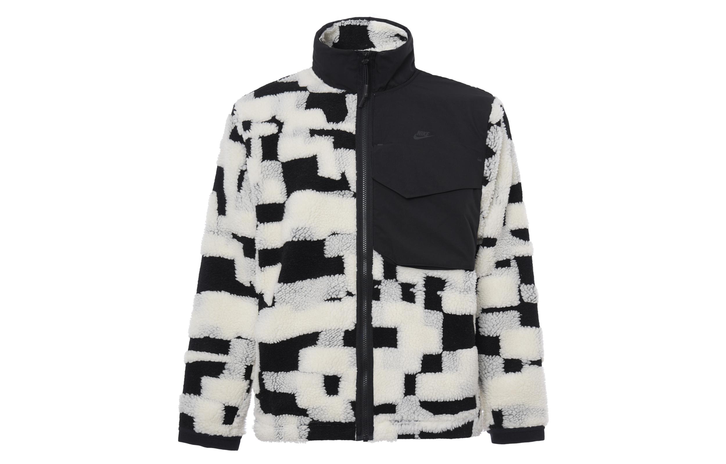 Nike Jackets Unisex White Stand Collar Moderate Other DD6633-010 L