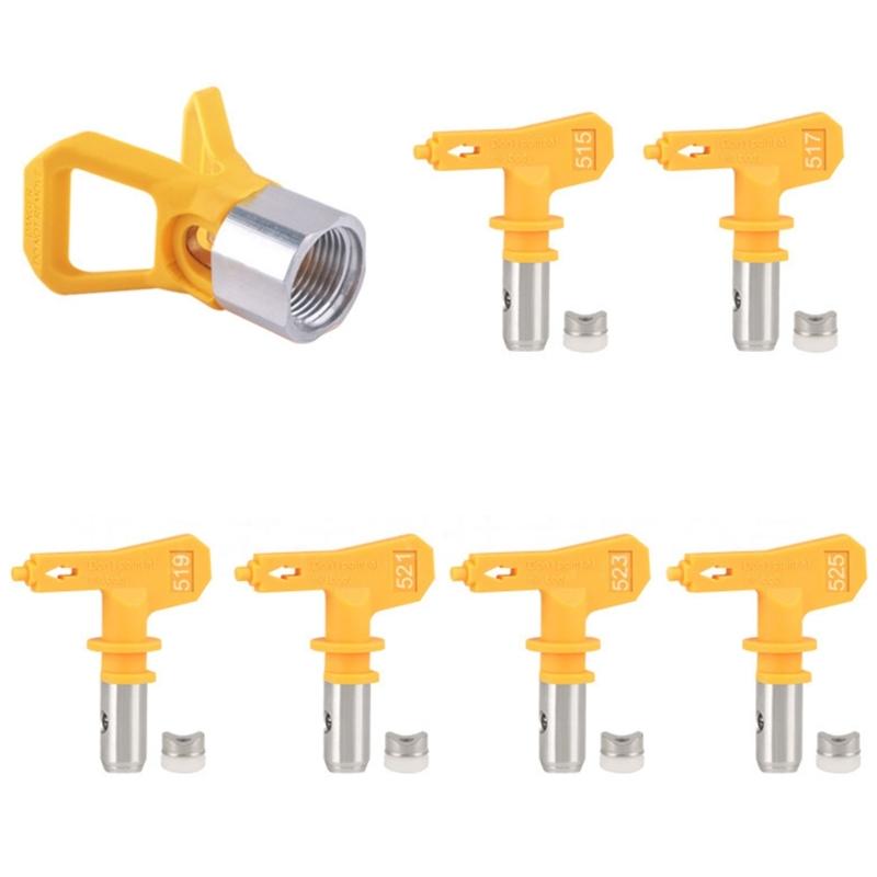 Complete Airless Paint Sprayer Accessories Part Including Nozzles Filter Nozzle Seat Quality Metal Plastic Components