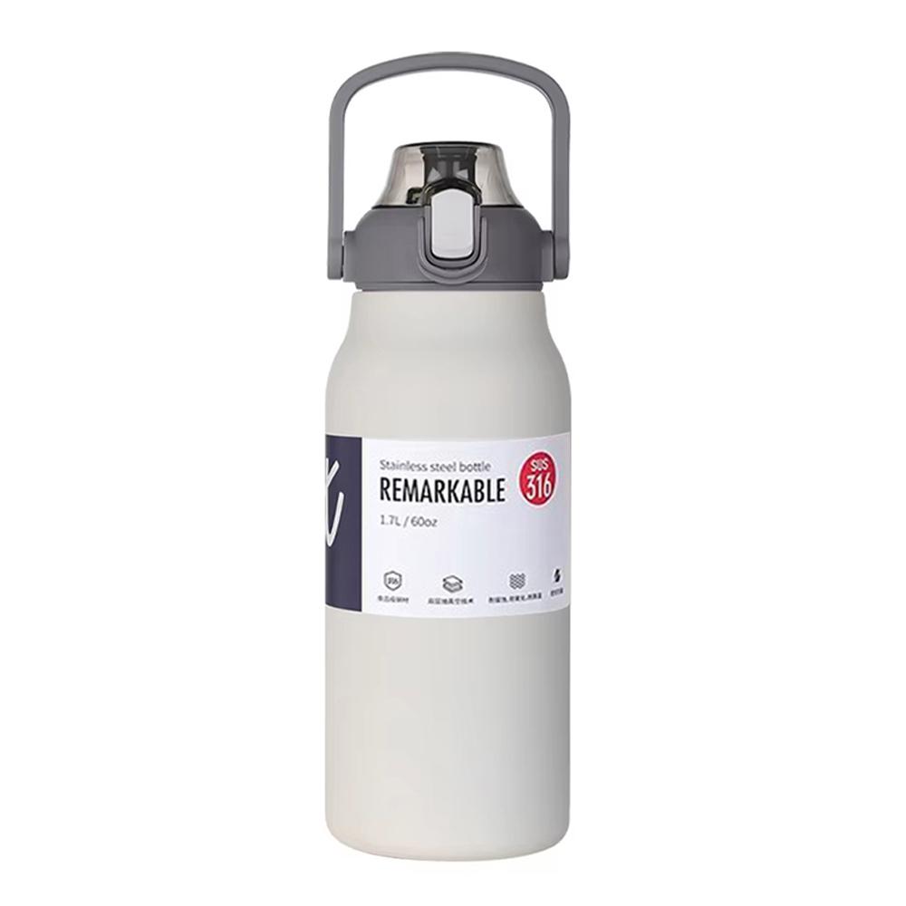 1700ml Large Capacity Thermo Bottle Portable Thermal Mug Thermos Water Bottle Tumbler Thermoses Outdoor Stainless Steel Therma