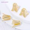 18K Gold Plated Brass Tree Leaf Bead Caps For Bracelet Making,Cap For Beads,DIY Beading Accessories,Materials For Jewelry