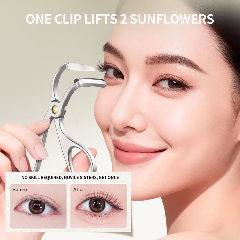 Xiaomi GECOMO Professional Eyelash Curler with Replacement Silicone Pads Wide Angle No Pinch Lash Lift Tool Long Lasting Curl Makeup