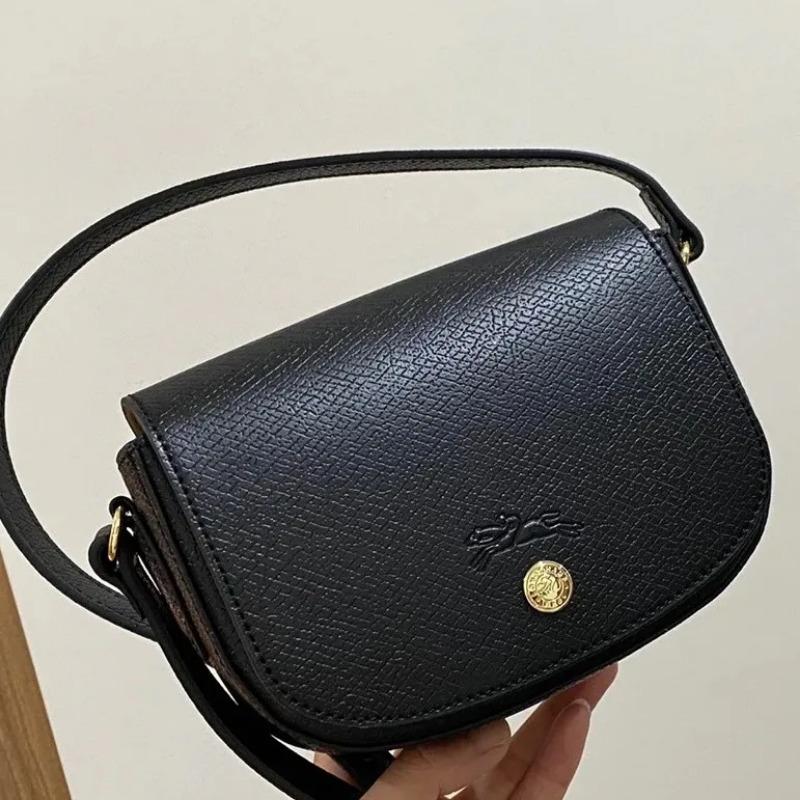 Genuine Leather New Saddle Bag Mini Bag Small Crossbody Bag Flip Up Women's Fashionable Bag Daily Travel Versatile Bag