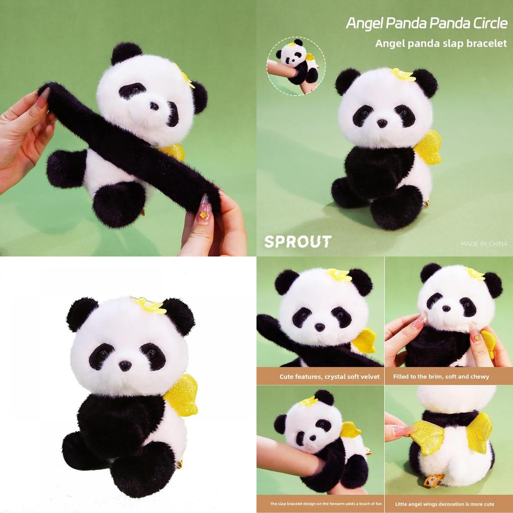 Plüsch Panda Spielzeug mit weicher Polyesterfüllung für Kinder Geburtstagsgeschenk