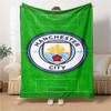 Manchester City Wappen Decken Flanell Bedruckt Atmungsaktiv Warm Überwurfdecke für Zuhause Büro Bettwäsche 0708a9