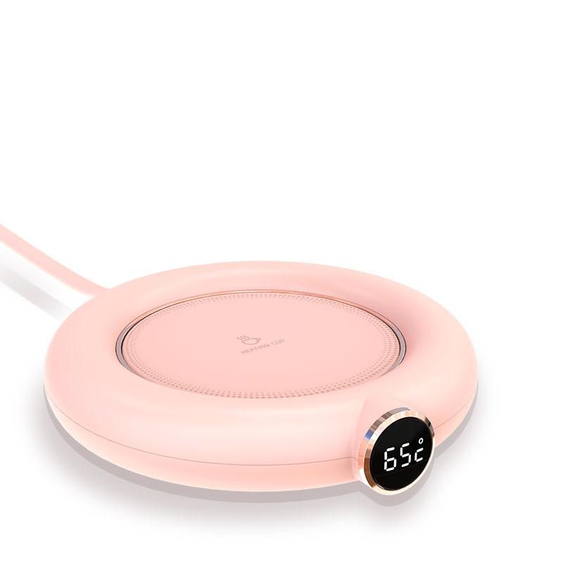 Scaldatazze USB portatile 3 marce tazza da caffè riscaldamento sottobicchiere termostatico intelligente piastra riscaldante per tè al latte riscaldatore per acqua YSL
