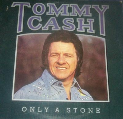 LP Record TOMMY CASH - Only A Stone CM5 Elektra 1975 US Rock Used