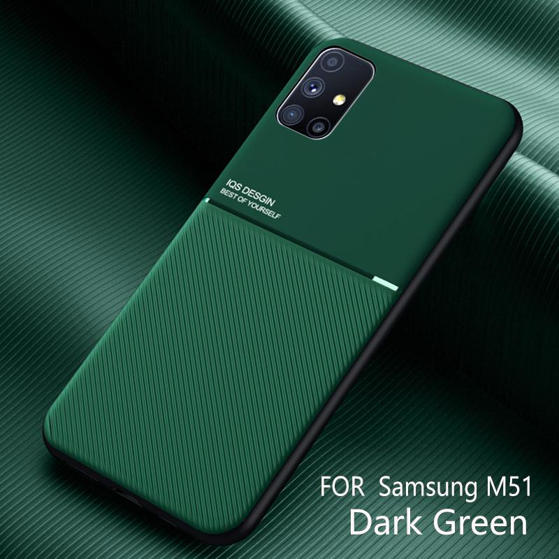 Smukła, lekka obudowa magnetyczna do Samsung Galaxy M33 M32 M53 M14 5G M51 M52 M31 M30S M21S M80S M11 F62 F41 akcesoria do telefonu