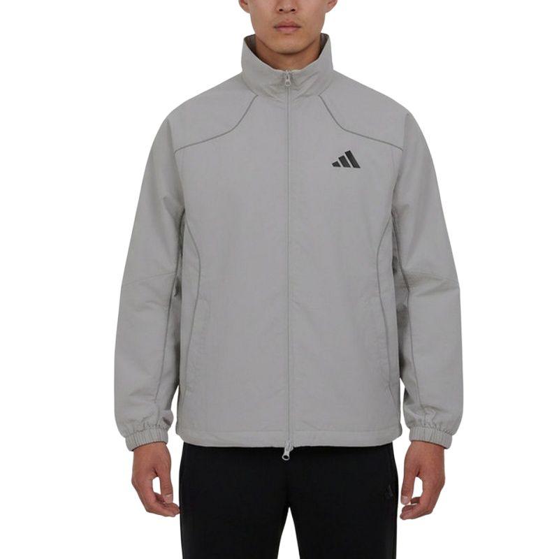 Adidas Casual Stand Collar Zip Outdoor Fitness Running Jacket Men jackets KY9984 L