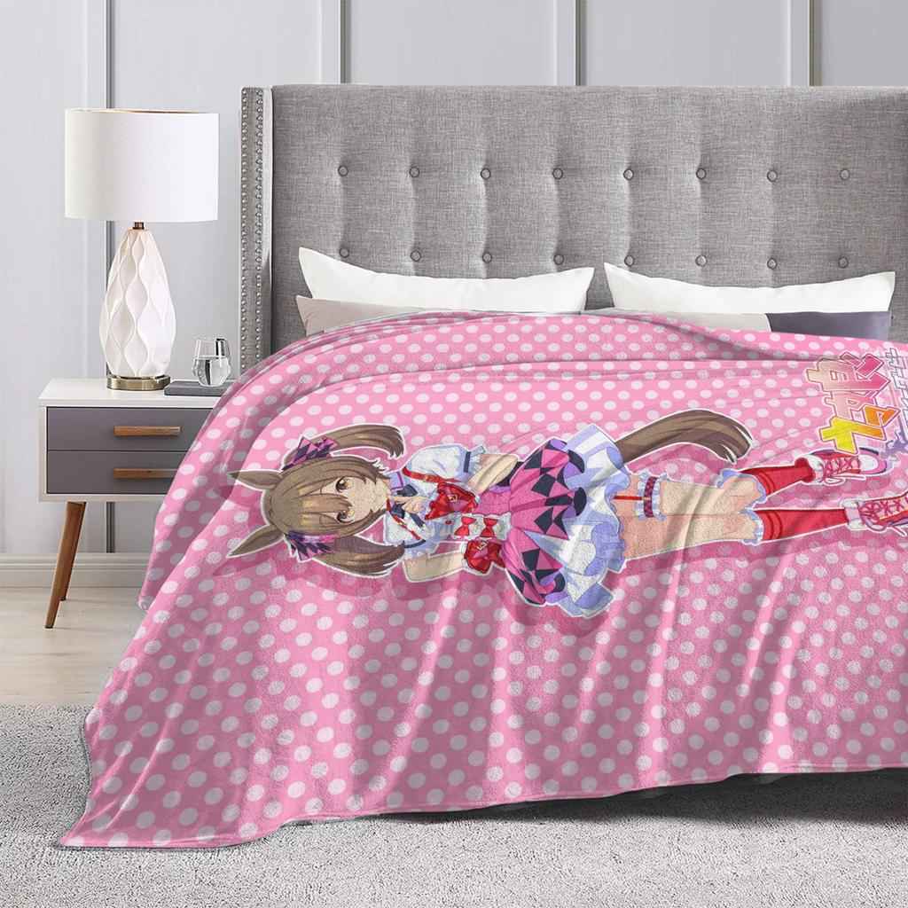Smart Falcon UmaMusume Pretty Derby Blanket Quality Warm  Throw Blanket Winter Child Outdoor Aesthetic Bedspread