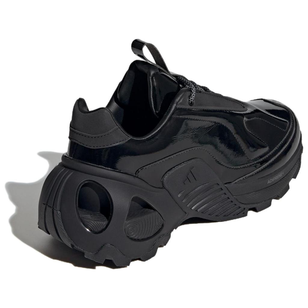 Adidas Wonder Runner Comfortable Versatile Shock Absorbing Non-Slip Low-Top Running Shoes Unisex Running Shoes Black JQ7514