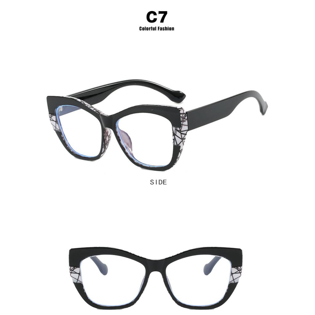 Okulary damskie, oprawki kontrastowe, oprawki retro TR90