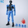 9L3D Dummy13 Lucky13 Conquest Action Figure Invin-cible Model Full Body Movable Toy Multi-Jointed Movable Robot 3D Printed Decor