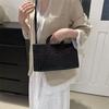 Commuter Casual Capacity Fashion Large Retro Oneshoulder Oblique Span Handbag For Women