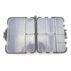1 Piece 12x10x3.5cm Mini Storage Case Flying Fishing Tackle Box ABS Material New