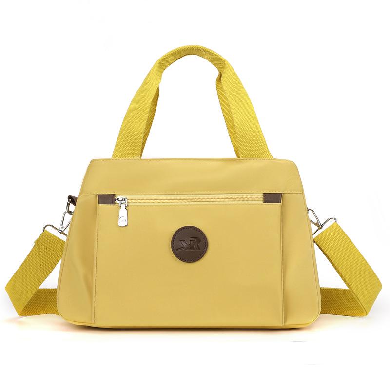 Nylon Solid Color Shoulder Bag: Versatile Casual Handbag and Crossbody Bag for Women