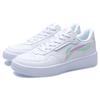 Li-Ning Shock Absorbing Wear Resistant Low Top Skate Shoes Women Sneakers White AGCR198-1