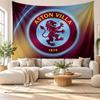 Aston Villa Football Wall Tapestry, Soft Fabric Wall Hanging, Decorative Backdrop For Bedroom Home Wall Art