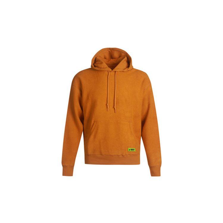 

Двусторонний пуловер Converse Hoodie Sweatshirt Мужские топы Желтый 10019955-A03