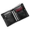 Fashion Cow Leather Men's Wallet  Genuine Leather Zipper Wallets Short Purse Men Male Leather Clutch Purse Dropshipping Men