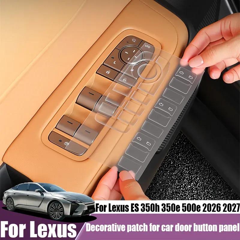 Car Door Button Panel Decorative Patch Car Interior Modification Product Decorative Parts For Lexus ES 350h 350e 500e 2026 2027