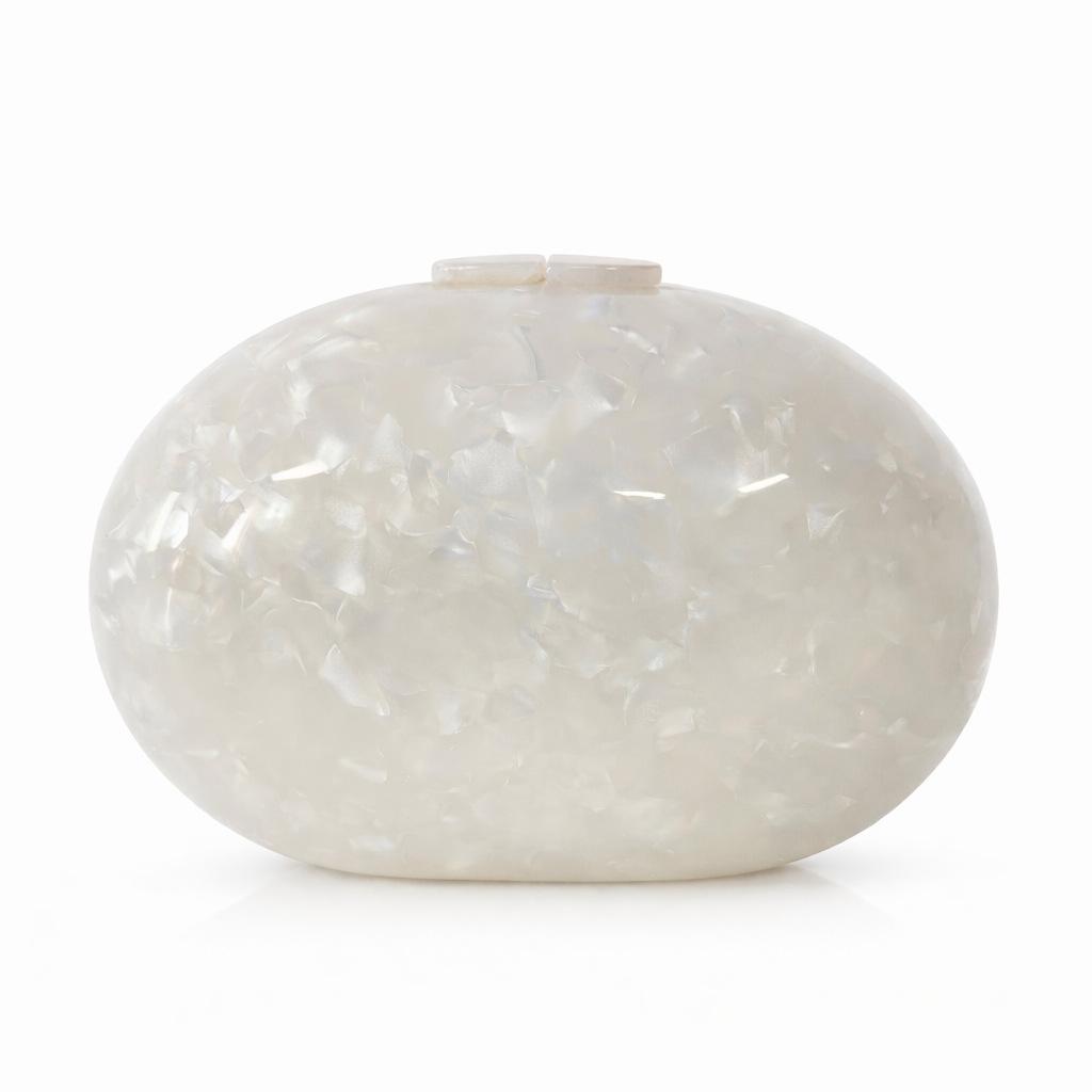 Ladies Acrylic Dinner Bag One Shoulder Oblique Span Wedding Banquet Clutch Bag Chain Bag