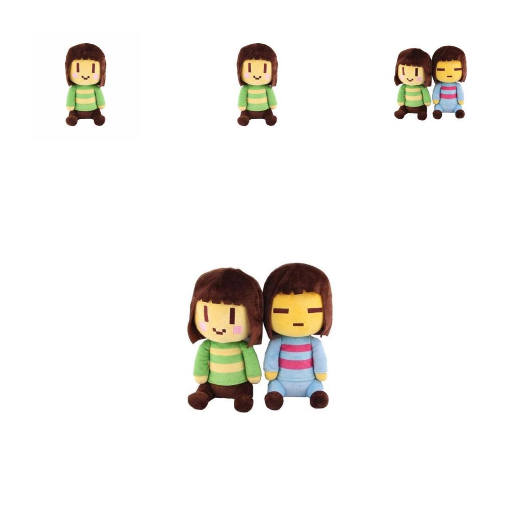Adorable Undertale Frisk Chara Plush Doll Figure Stuffed Toy 20cm Soft Kid Gift Xmas