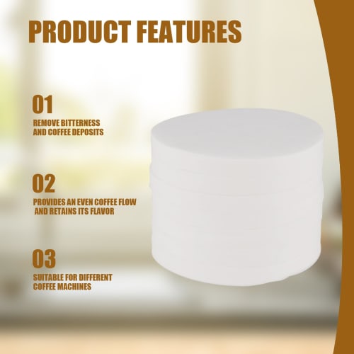 Limnyves 350-Piece Round Disposable Drip Coffee Filter Paper Strainer for Aeropress Coffee Makers and Espresso Makers