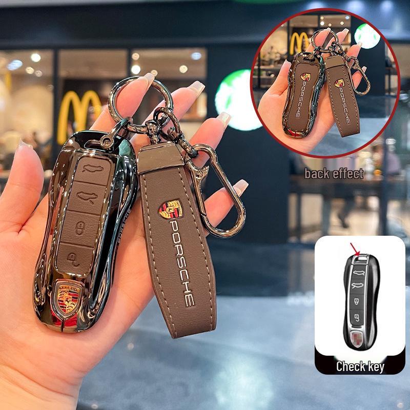 Vlastní kryt klíče pro dálkové ovladače Porsche Panamera, Macan, Cayenne, Taycan a 718