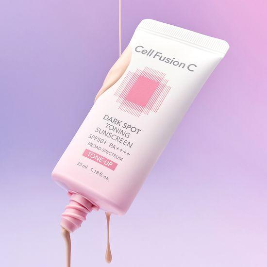 Cell Fusion C Blemish Toning Sunscreen 35ml Double Plan (UV Aging Care)