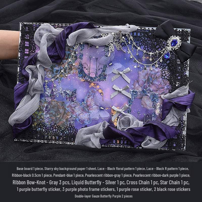 Complete DIY Blue Bandage Board Kit for Crafting and Decorating